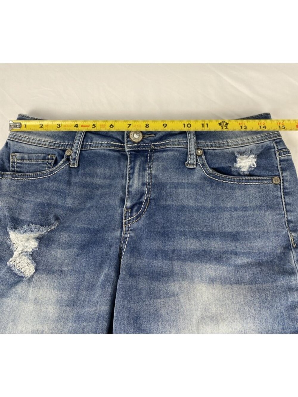 Hydraulic Lola Curvy Low Rise Stretch Jean Shorts Womens / Jrs Size 9 / 10 - Picture 5 of 9